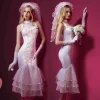 Double Slit Nurse Dress - Image 7