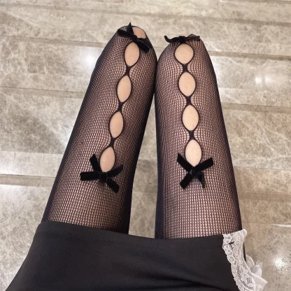Lolita Bow Stockings - Image 2