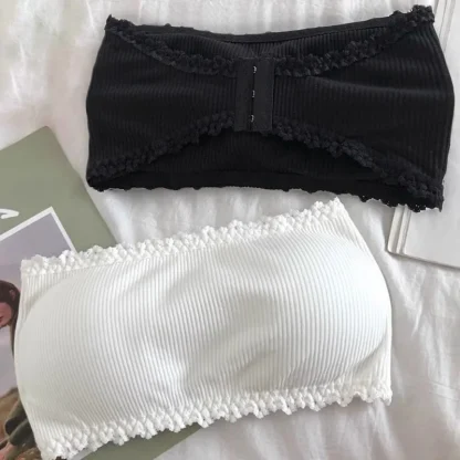 Lace Strapless Push-Up Bra - Image 9