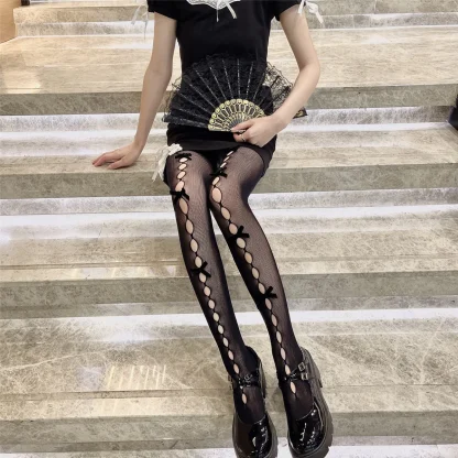 Lolita Bow Stockings - Image 4