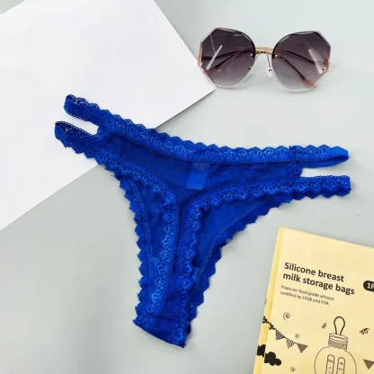 Lace Mesh Sexy Thong - Image 4