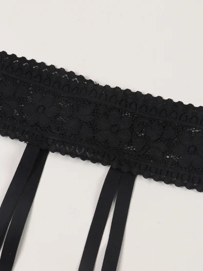 Open-Crotch Lace G-String - Image 4